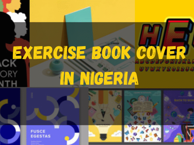 Exercise Book Cover Design in Nigeria
